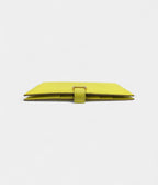 HMBéarn Leather Wallet in Yellow Radiant Elegance Classic Form