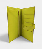 HMBéarn Leather Wallet in Yellow Radiant Elegance Classic Form