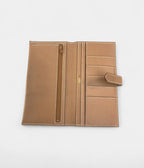 HMBéarn Wallet in Beige Leather
