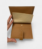 HMBéarn Wallet in Brown Epsom Leather