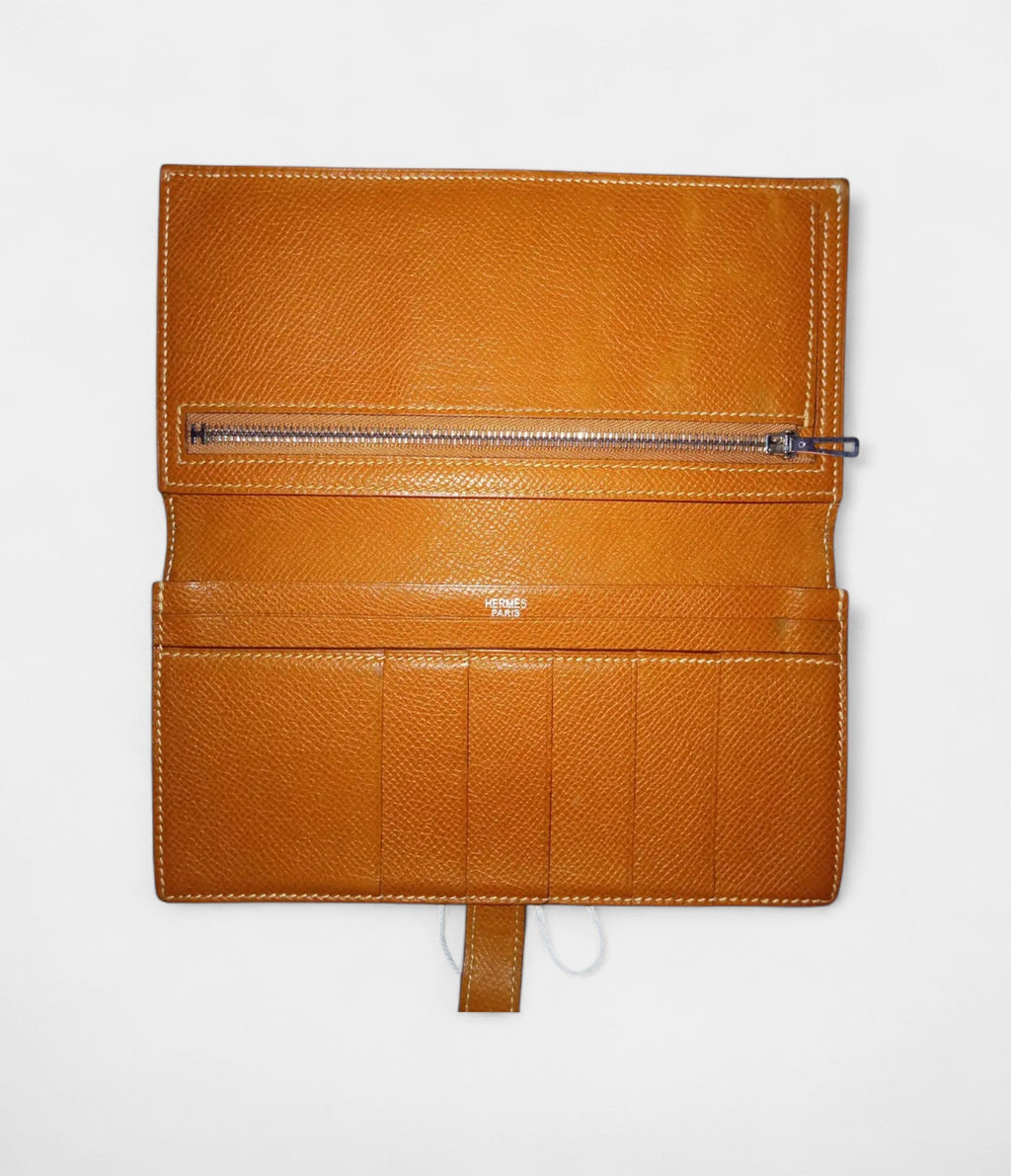 HMBéarn Wallet in Brown Leather Elegance