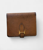 HMBéarn Wallet in Brown Leather Timeless Elegance Design