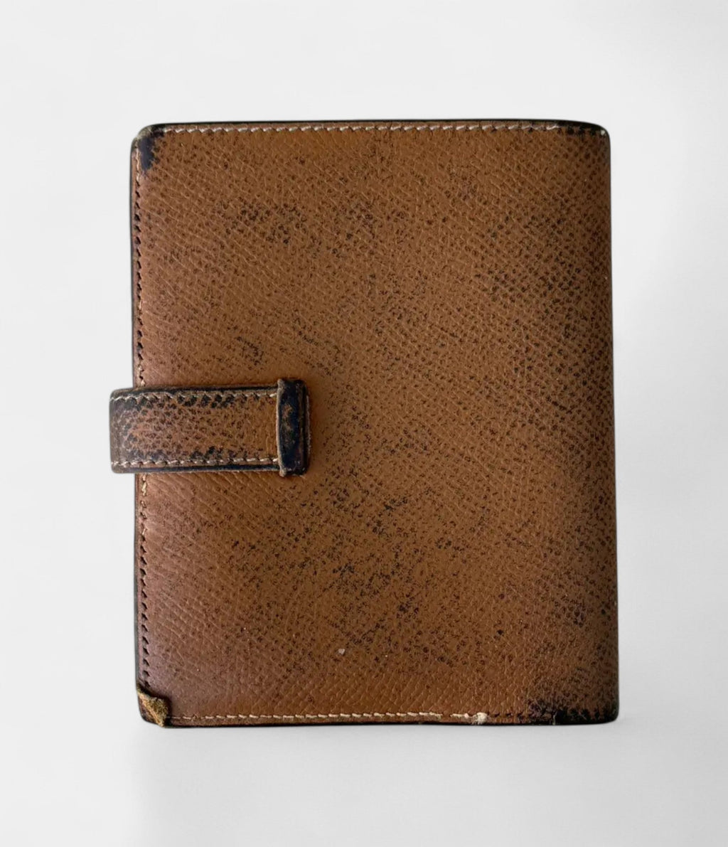 HMBéarn Wallet in Brown Leather Timeless Elegance Design