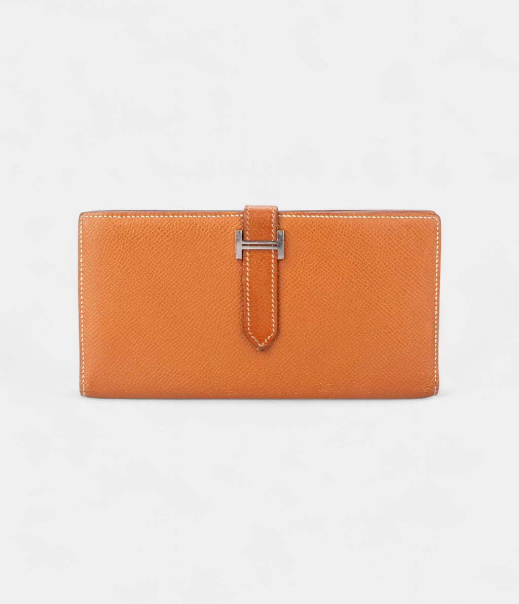 HMBéarn Wallet in Brown Leather Timeless Statement
