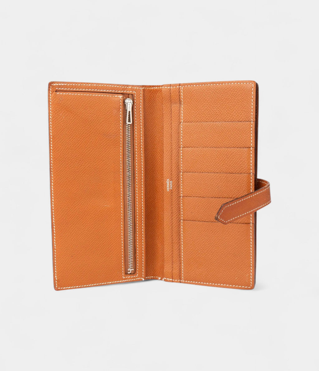 HMBéarn Wallet in Brown Leather Timeless Statement