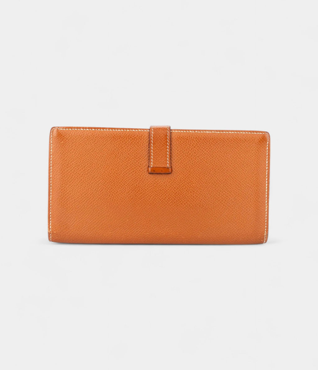 HMBéarn Wallet in Brown Leather Timeless Statement
