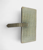 HMBéarn Wallet in Green Alligator Leather