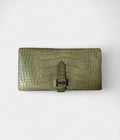 HMBéarn Wallet in Green Alligator Leather