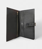 HMBéarn Wallet in Navy Crocodile Leather