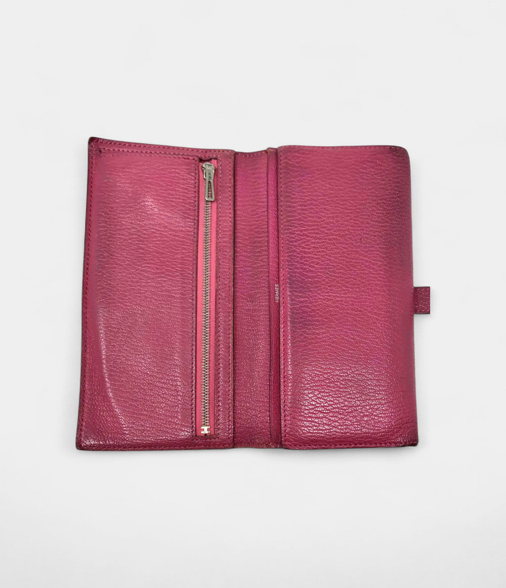 HMBéarn Wallet in Pink Leather