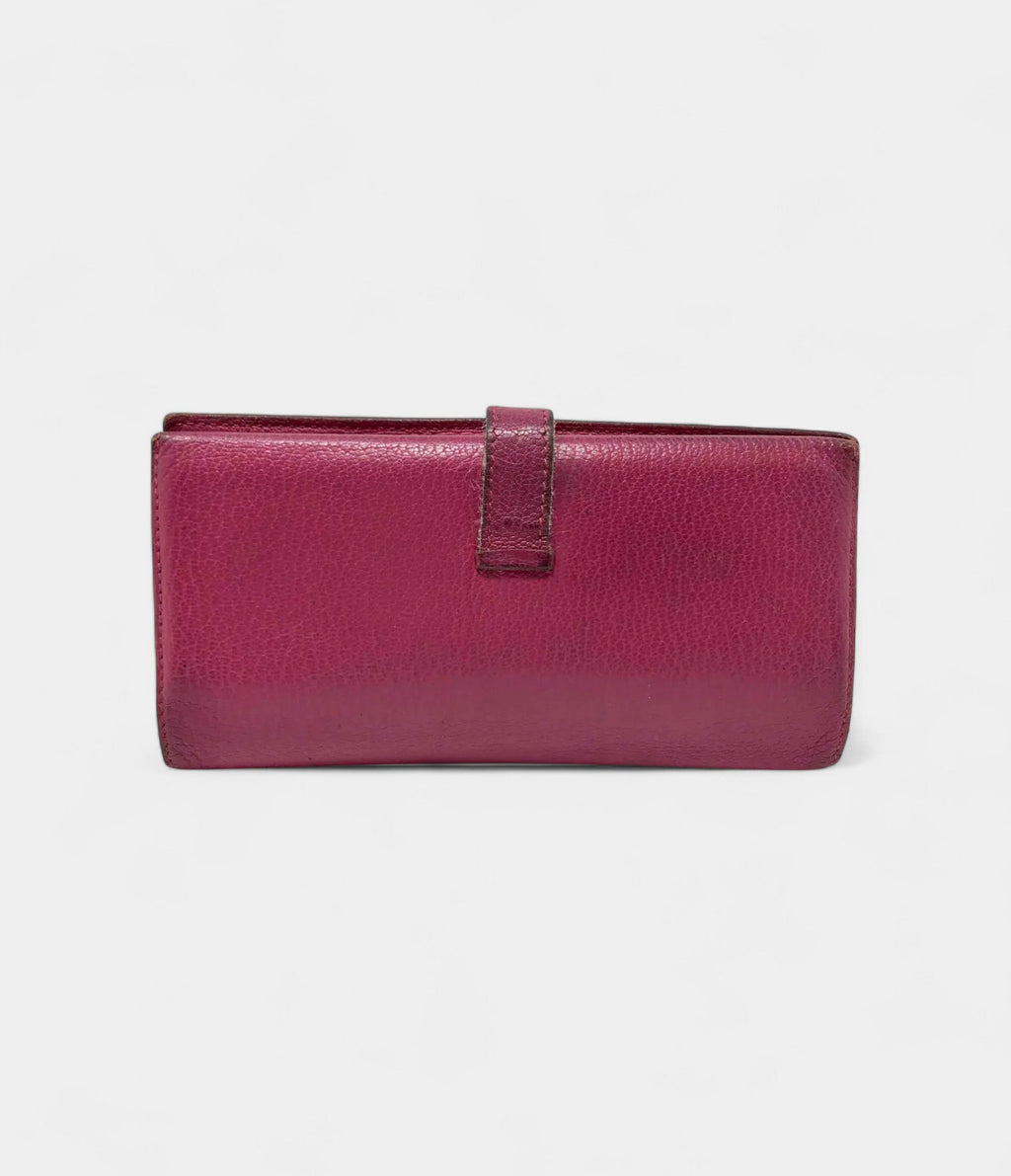 HMBéarn Wallet in Pink Leather