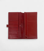 HMBéarn Wallet in Red Leather