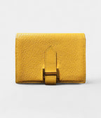HMBéarn Wallet in Yellow Leather