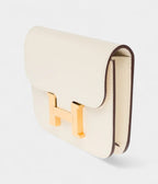HMBeige Constance Leather Wallet