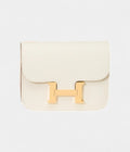 HMBeige Constance Leather Wallet