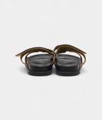 Hermes Beige Suede Chypre Slide Sandals 44 EU