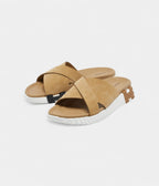 HMBeige Suede Infra Sandals 44 EU