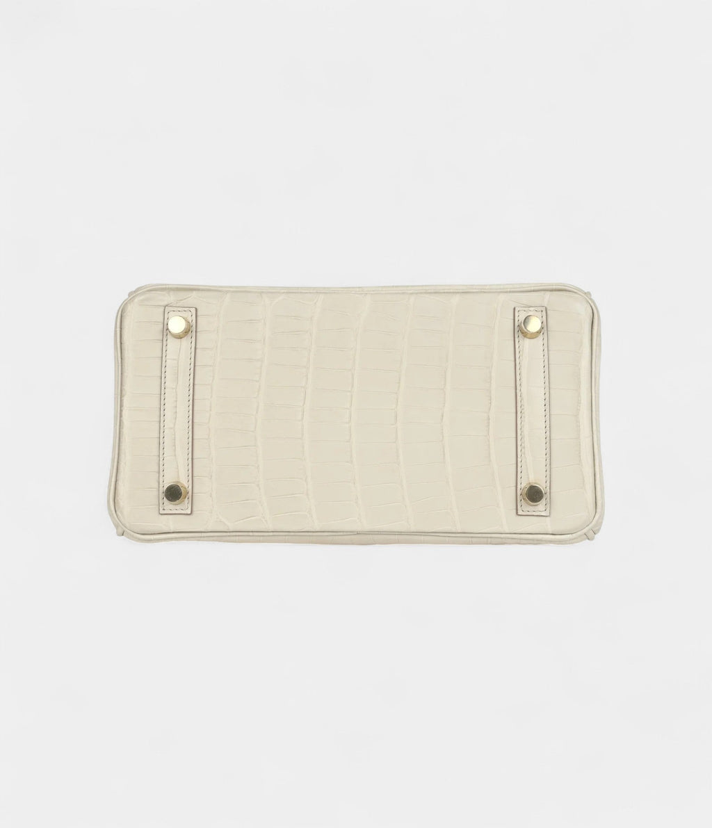 HM BK 25 Beton Matte Alligator Gold Hardware