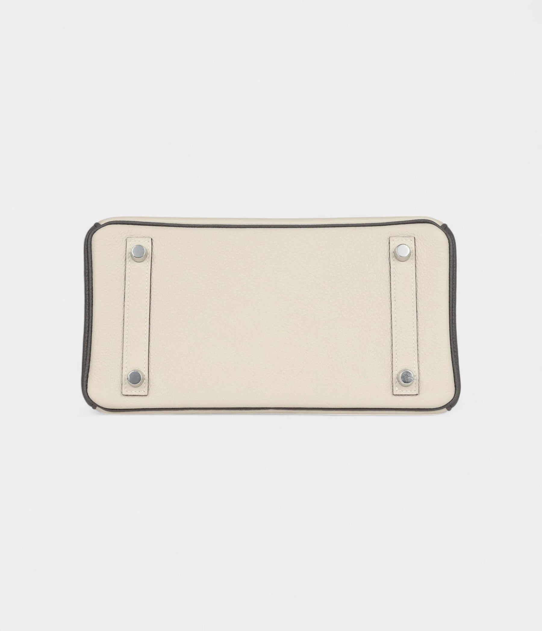 HM BK 25 Beton and Etain Togo Brushed Palladium Hardware