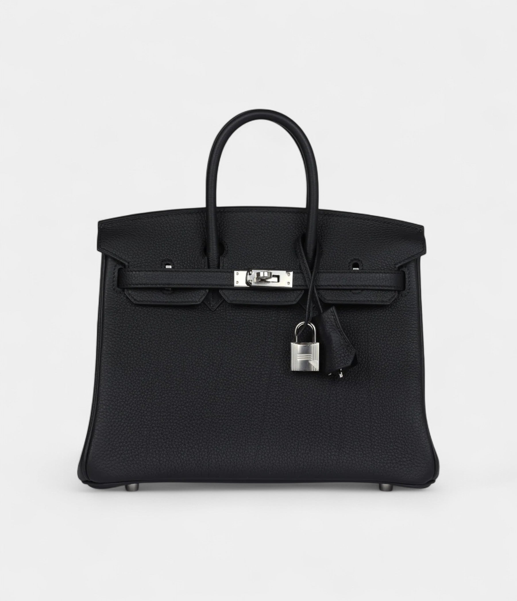 HM BK 25 Black Togo Palladium Hardware