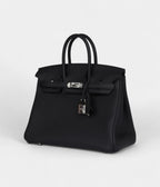 HM BK 25 Black Togo Palladium Hardware
