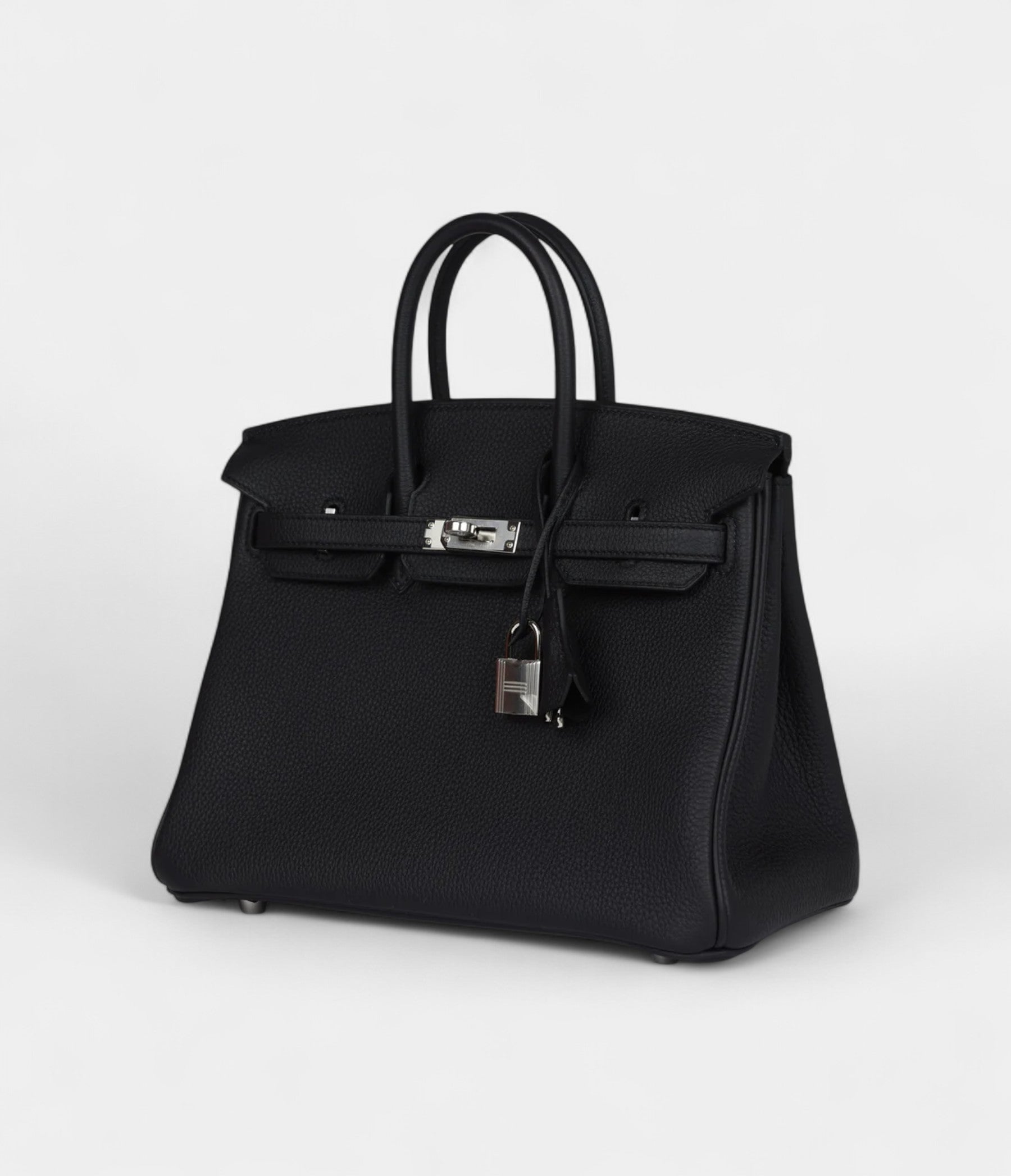 HM BK 25 Black Togo Palladium Hardware