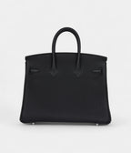 HM BK 25 Black Togo Palladium Hardware