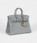 HM BK 25 Bleu Glacier Togo Gold Hardware
