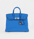 HM BK 25 Bleu Hydra Togo Gold Hardware