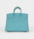HM BK 25 Bleu Saint Cyr Swift Gold Hardware