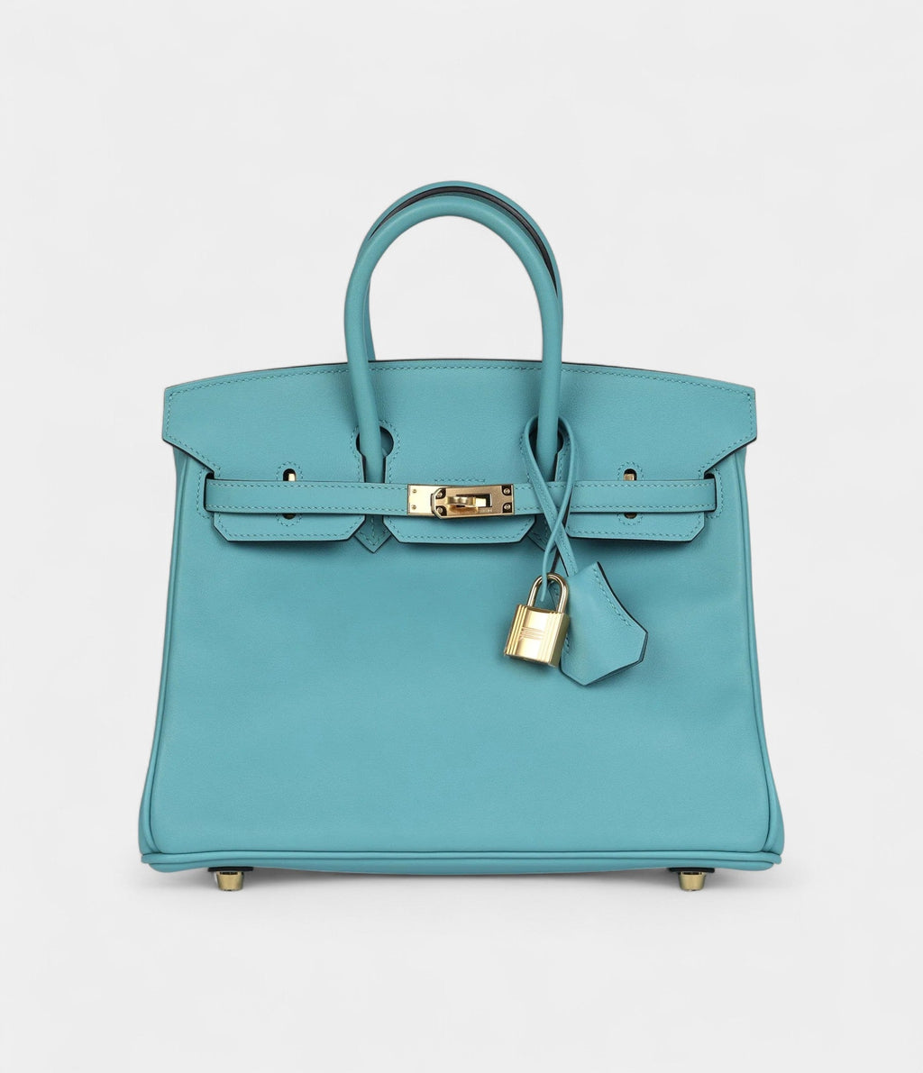 HM BK 25 Bleu Saint Cyr Swift Gold Hardware