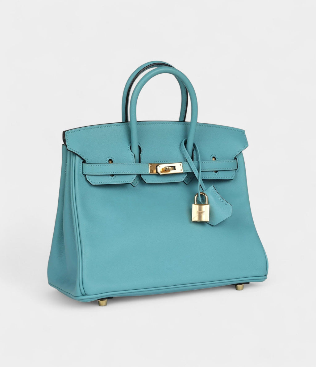 HM BK 25 Bleu Saint Cyr Swift Gold Hardware