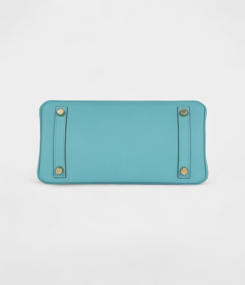 HM BK 25 Bleu Saint Cyr Swift Gold Hardware