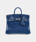 HM BK 25 Bleu Saphir Lizard Palladium Hardware