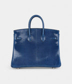 HM BK 25 Bleu Saphir Lizard Palladium Hardware