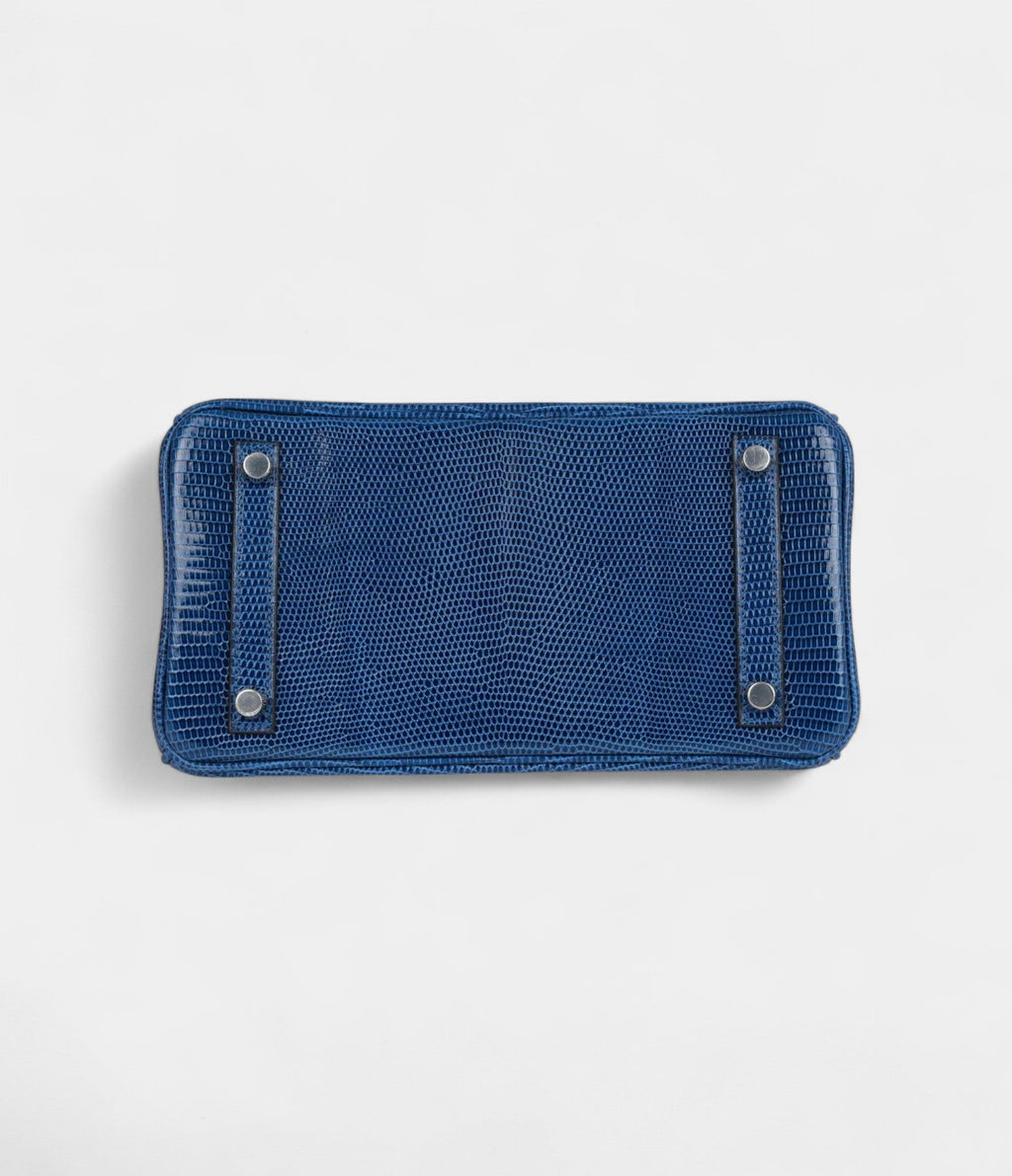 HM BK 25 Bleu Saphir Lizard Palladium Hardware