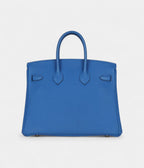 HM BK 25 Bleu Zellige Togo Gold Hardware