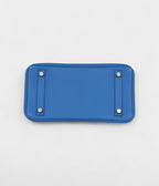 HM BK 25 Bleu Zellige Togo Gold Hardware