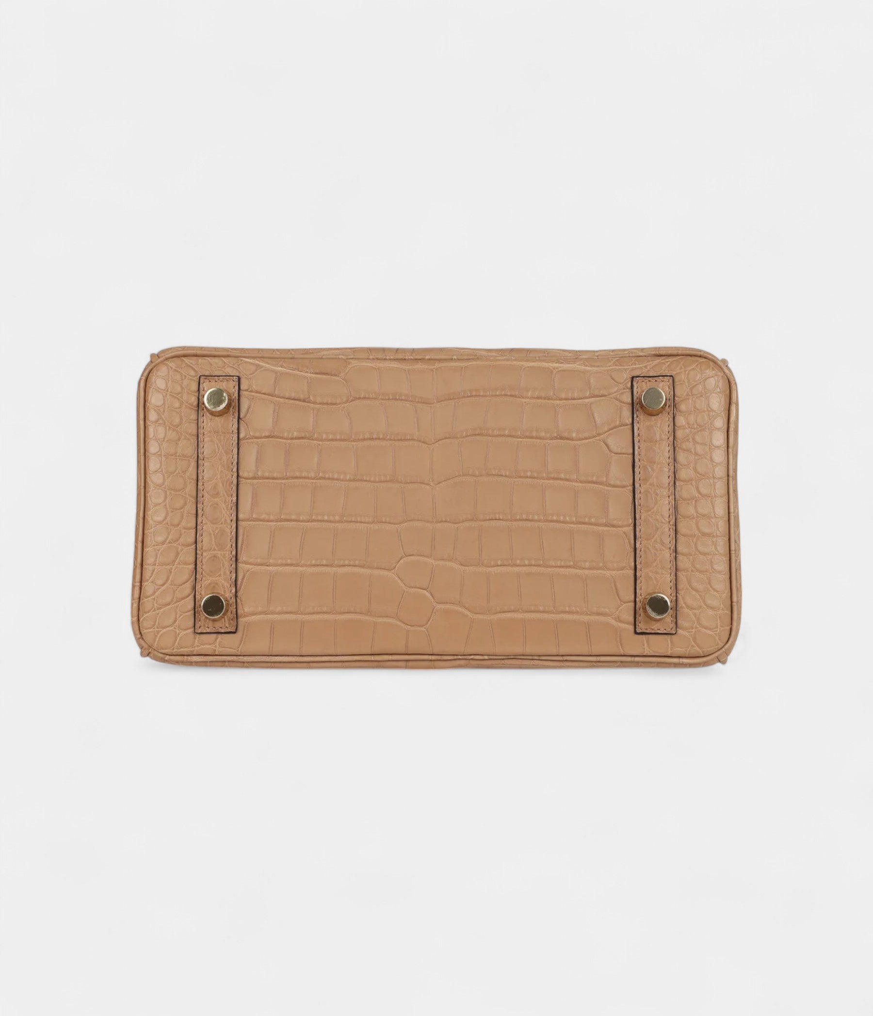HM BK 25 Chai Matte Alligator Gold Hardware