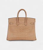 HM BK 25 Chai Matte Alligator Palladium Hardware