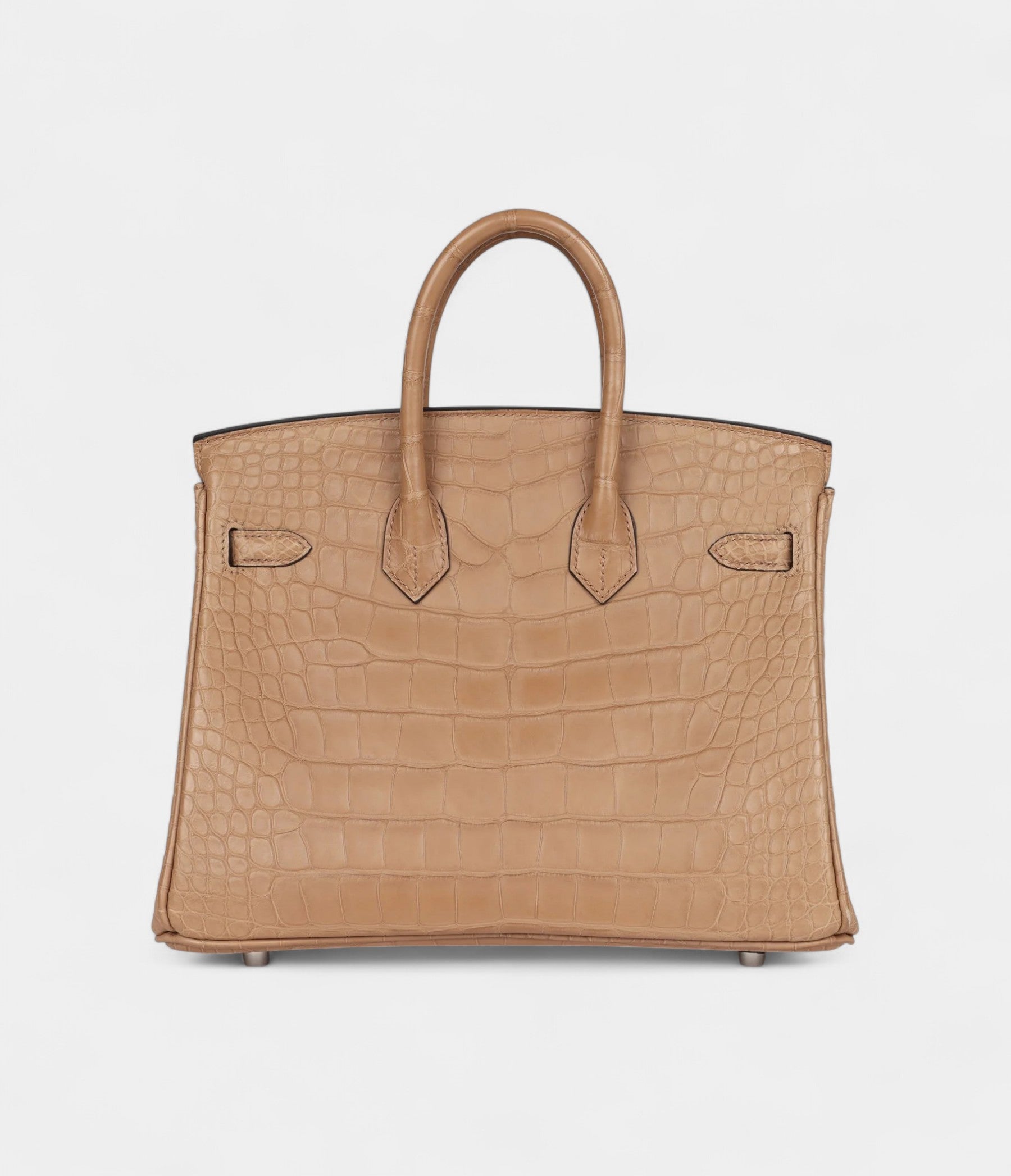 HM BK 25 Chai Matte Alligator Palladium Hardware