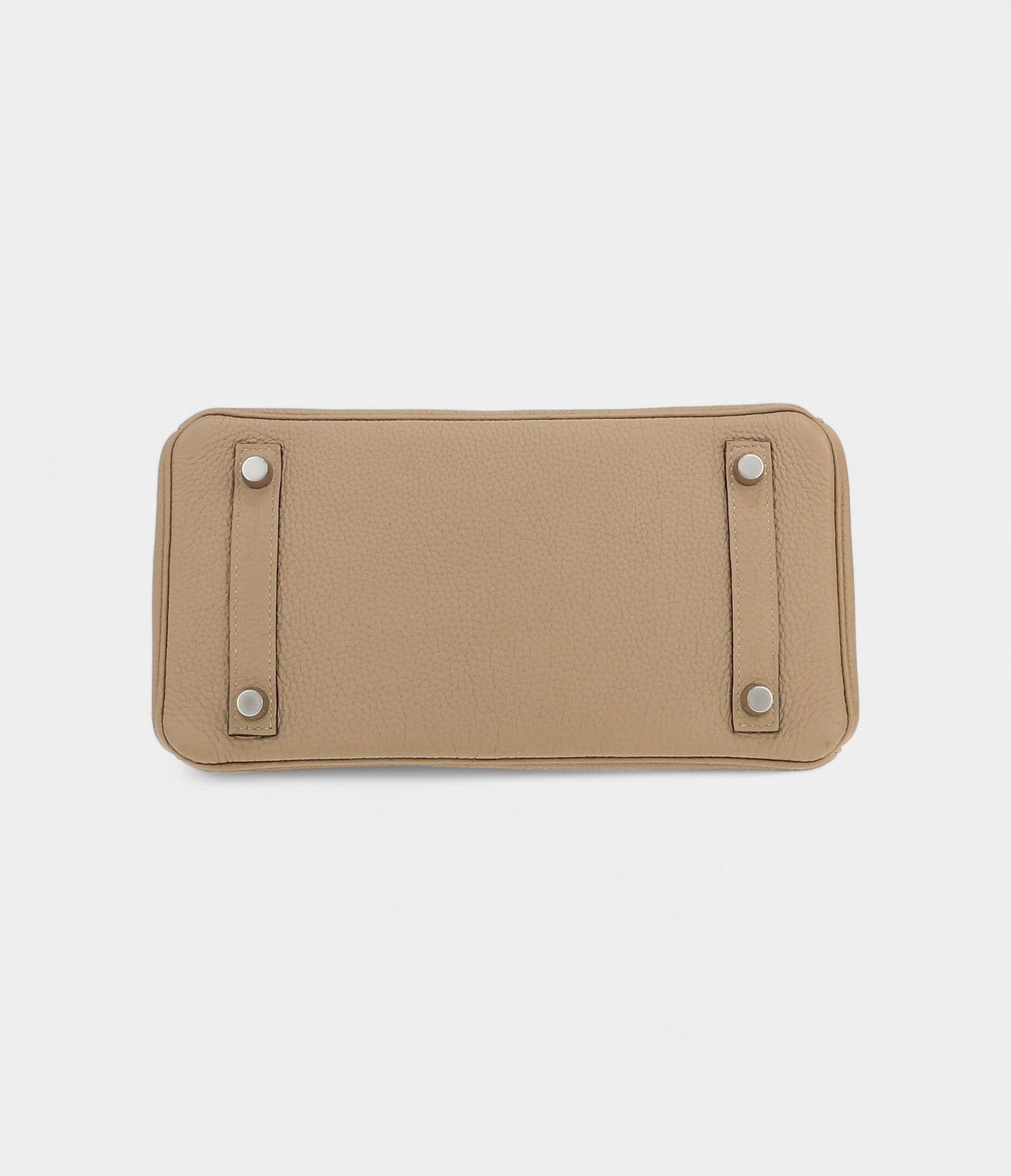 HM BK 25 Cm Handbag In Beige Marfa Togo Leather