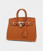HM BK 25 Cm Handbag In Gold Epsom Leather