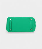 HM BK 25 Cm Handbag In Vert Menthe Swift Leather