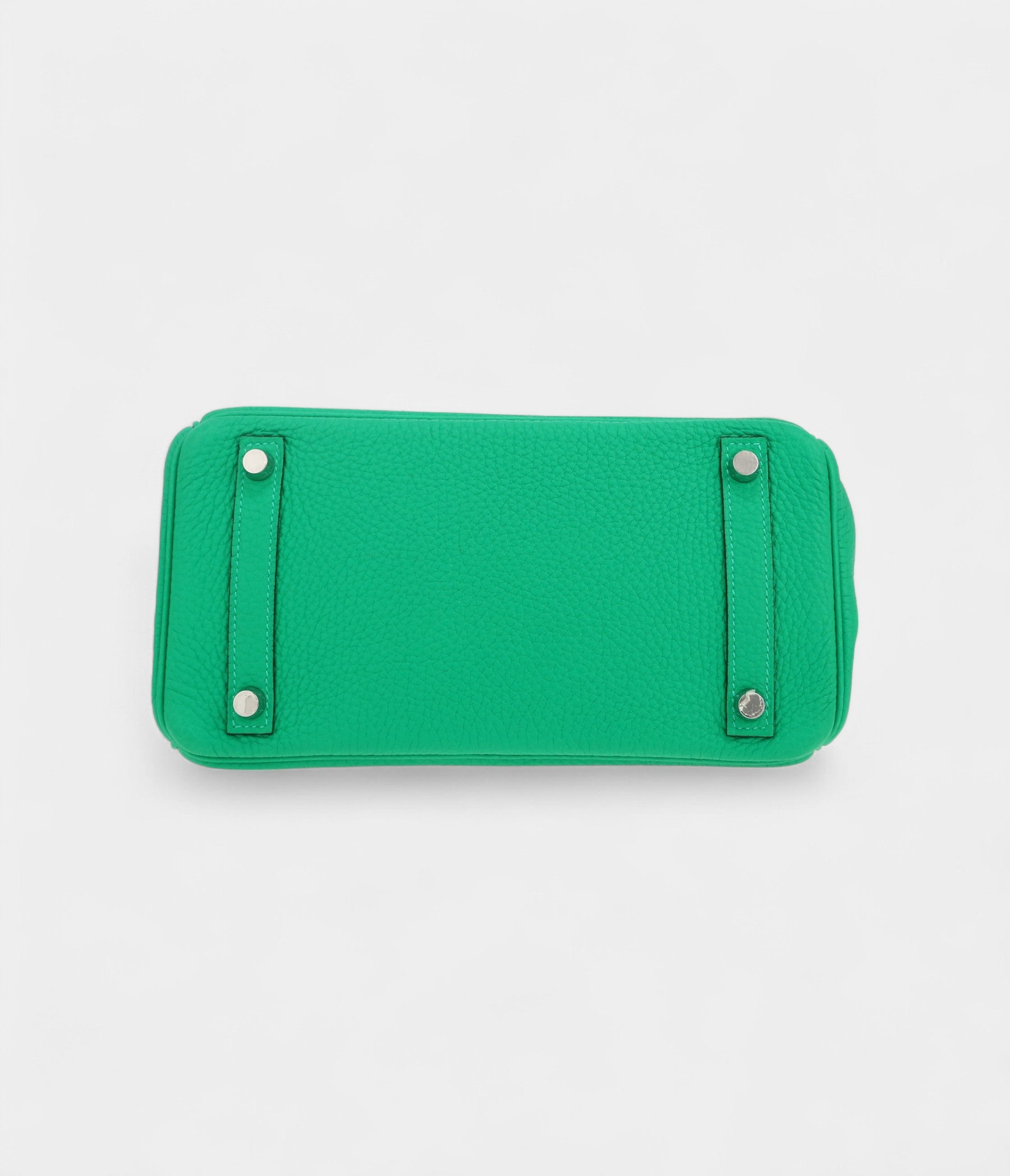 HM BK 25 Cm Handbag In Vert Menthe Swift Leather
