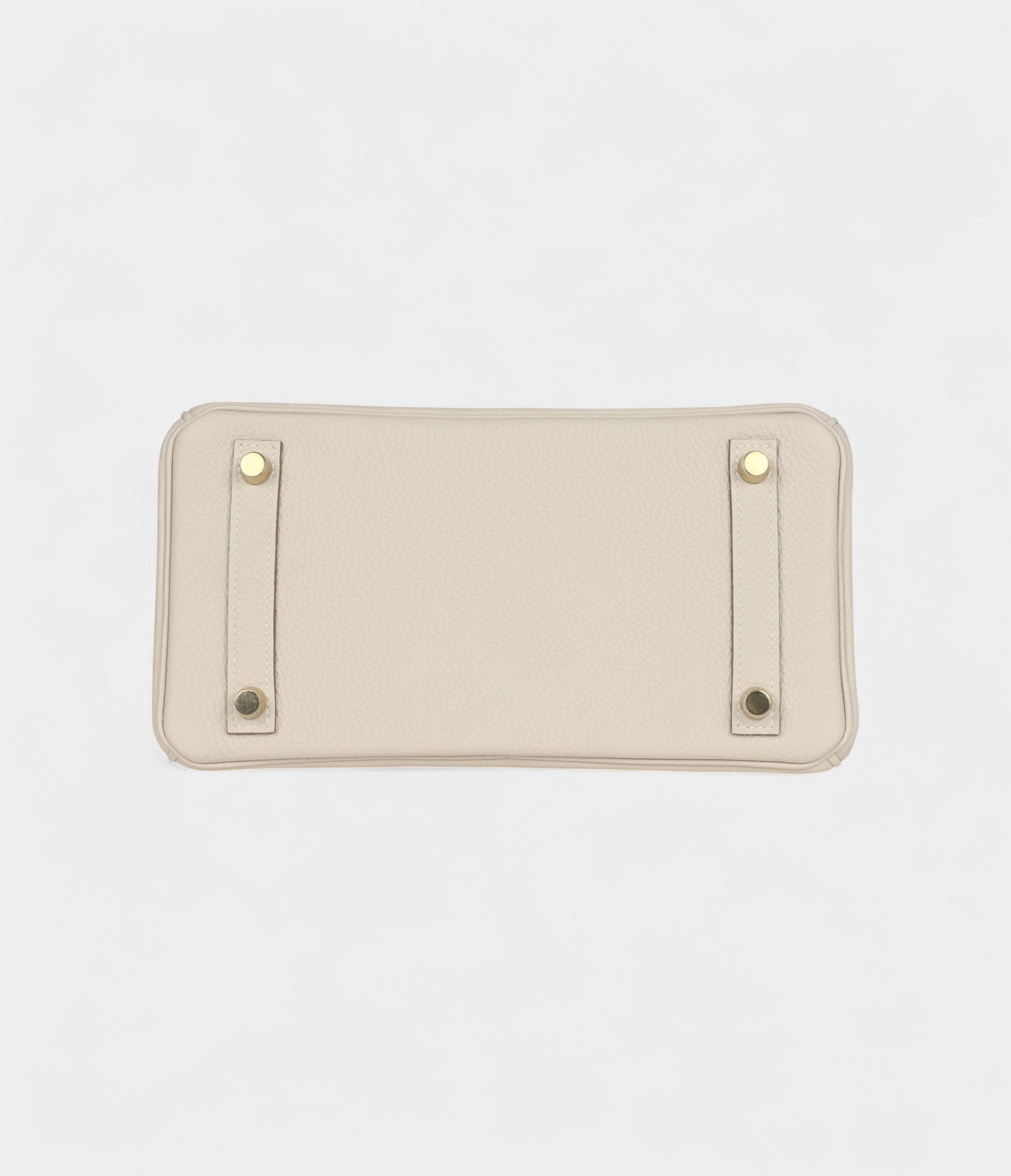 HM BK 25 Craie Togo Gold Hardware