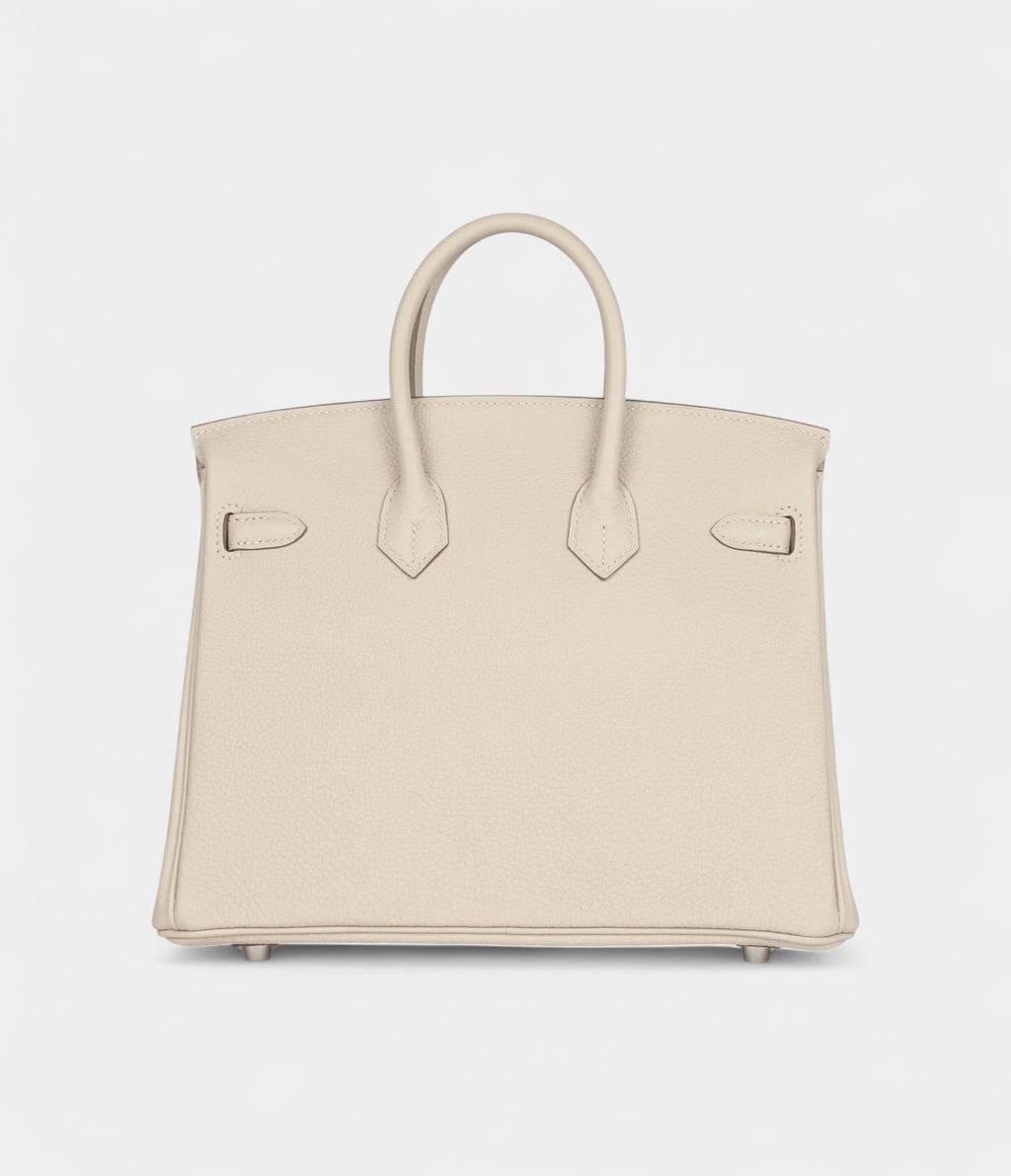 HM BK 25 Craie Togo Palladium Hardware