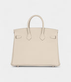 HM BK 25 Craie Togo Palladium Hardware