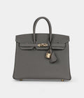 HM BK 25 Gris Meyer Togo Permabrass Hardware