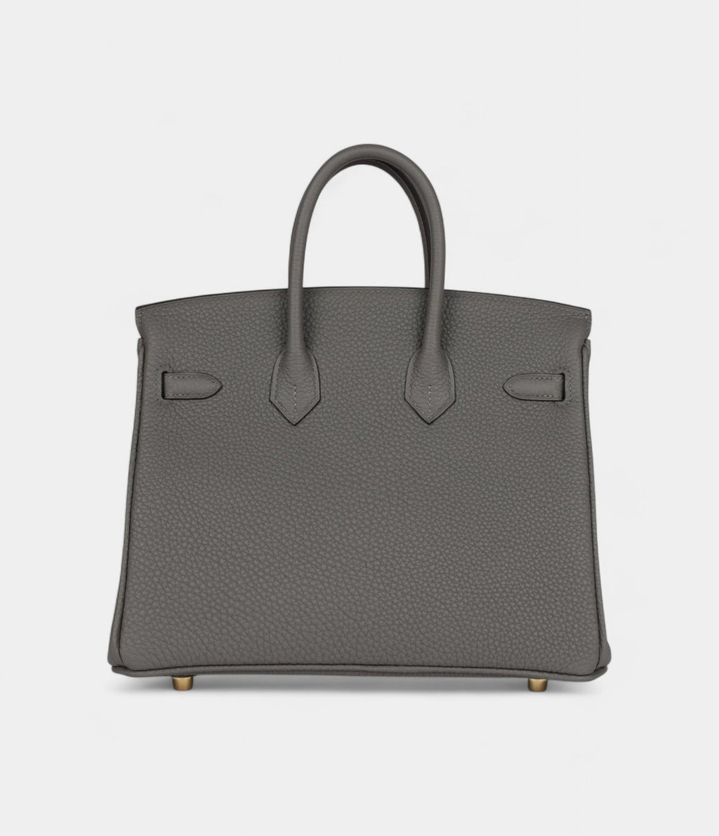 HM BK 25 Gris Meyer Togo Permabrass Hardware